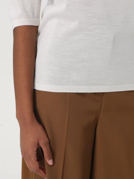 25FW 막스마라 터틀넥 2511361081600 001 White - MAX MARA