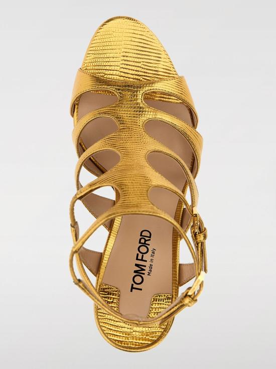 25SS 톰포드 샌들 W3623LCL232G 1Y023 Gold - TOMFORD