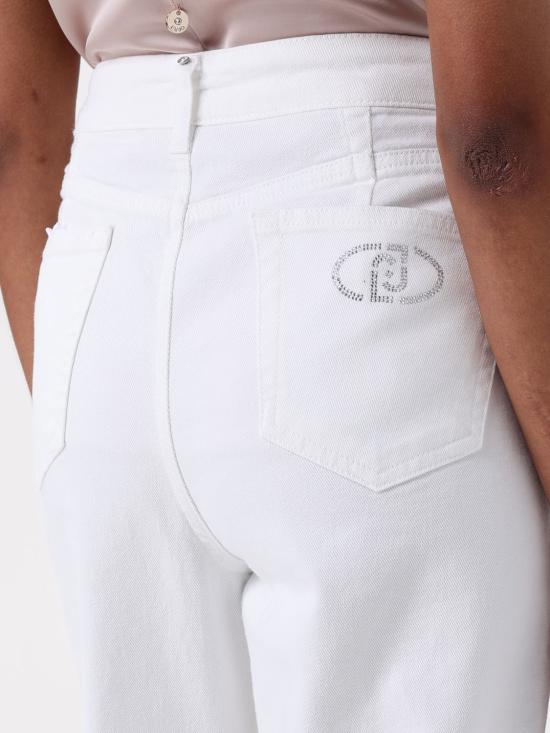 25SS 리우조 데님 팬츠 UA5079T1816 10701 White - LIU JO