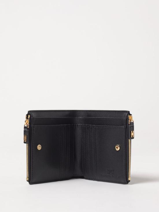 25SS 엘리자베타프랜치 지갑 PF01A 110 Black - ELISABETTA FRANCHI