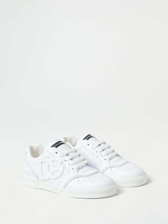 25FW [키즈] 돌체앤가바나 스니커즈 DA5263A1160 8R179 White - DOLCE & GABBANA