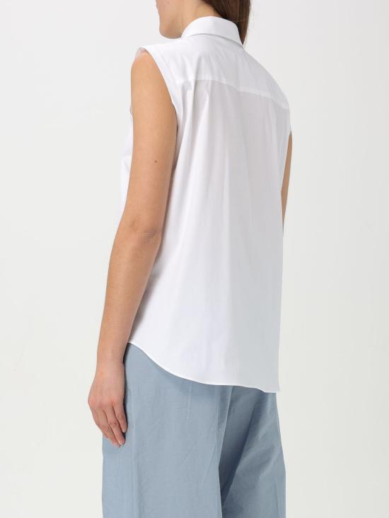 25SS 브루넬로 쿠치넬리 블라우스 M0091MA616 C159 White - BRUNELLO CUCINELLI