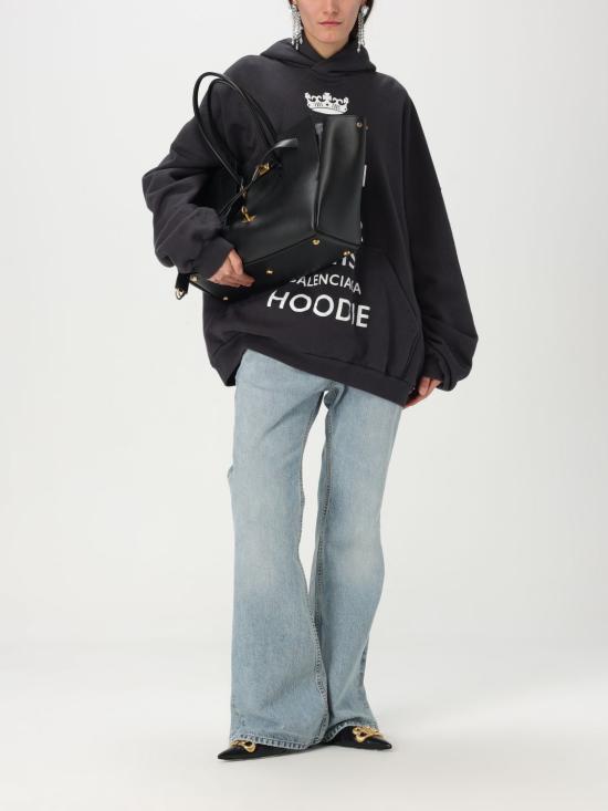 25SS 발렌시아가 스웨터 803265 TRVC5 9034 Black - BALENCIAGA