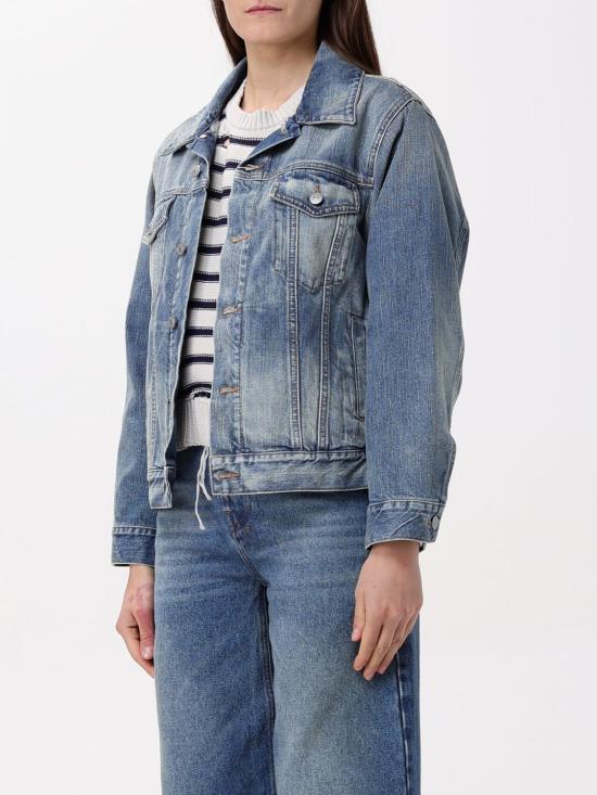 25FW MM6 메종마르지엘라 자켓 S52AM0314M30016 961 Blue - MM6 MAISON MARGIELA