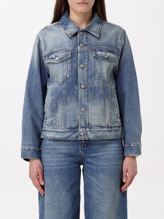 25FW MM6 메종마르지엘라 자켓 S52AM0314M30016 961 Blue