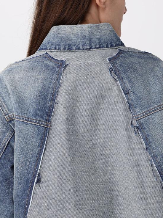 25FW MM6 메종마르지엘라 자켓 S52AM0314M30016 961 Blue - MM6 MAISON MARGIELA