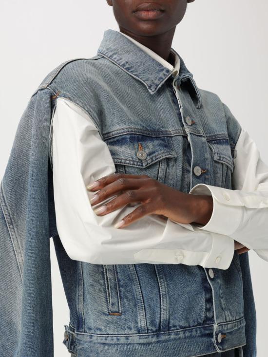 25SS MM6 메종마르지엘라 자켓 S52AM0308M30018 965 Blue - MM6 MAISON MARGIELA