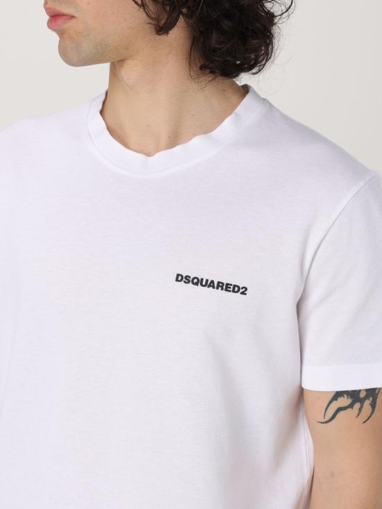 25SS 디스퀘어드2 반팔 티셔츠 S71GD1564S22743 100 White - DSQUARED2