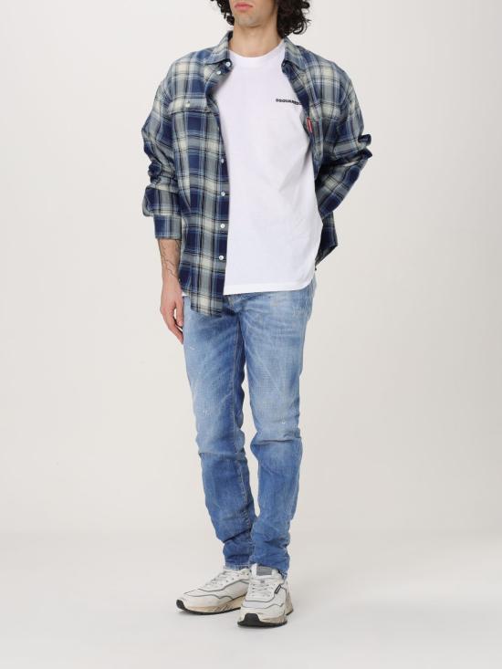 25SS 디스퀘어드2 반팔 티셔츠 S71GD1564S22743 100 White - DSQUARED2