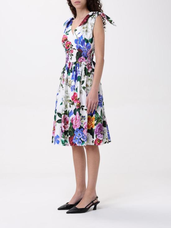 25FW 돌체앤가바나 롱 원피스 F6I0ATHS5S6 HA5KT Multicolor - DOLCE & GABBANA