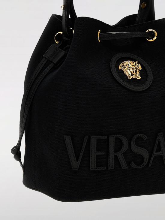 25FW 베르사체 토트백 10182971A13868 1B00V Black - VERSACE
