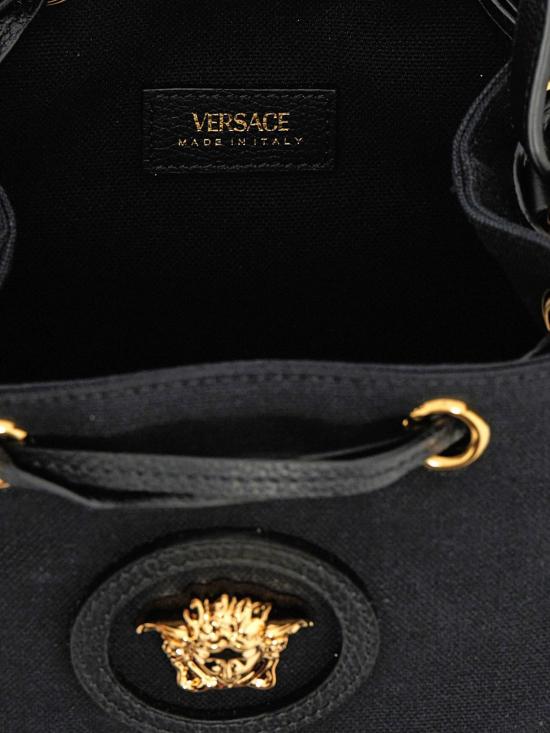 25FW 베르사체 토트백 10182971A13868 1B00V Black - VERSACE
