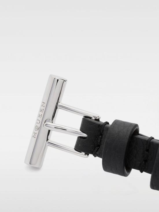 25SS 알렉산더 맥퀸 주얼리 8134721AAUG 1000 Black - ALEXANDER MCQUEEN