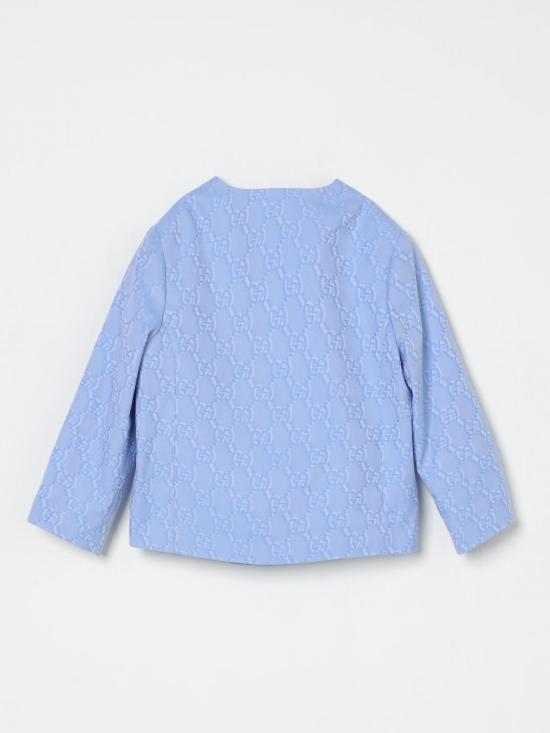 25FW [키즈] 구찌 캐주얼 자켓 804408XWA3I 4903 Blue - GUCCI