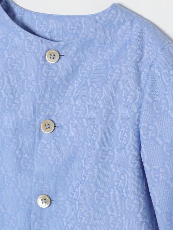 25FW [키즈] 구찌 캐주얼 자켓 804408XWA3I 4903 Blue - GUCCI