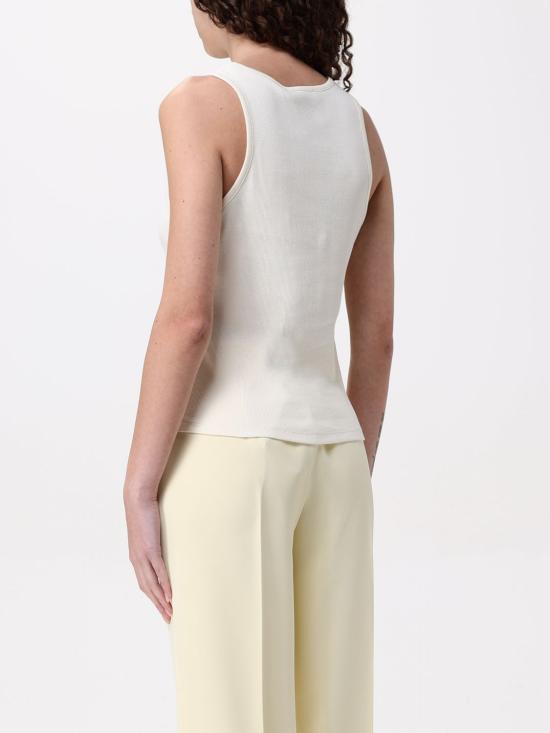 25FW 트윈셋 민소매 티셔츠 251TP2550 12143 Butter - TWINSET