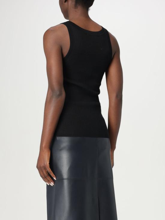 25FW 막스마라 민소매 티셔츠 2511361021600 008 Black - MAX MARA