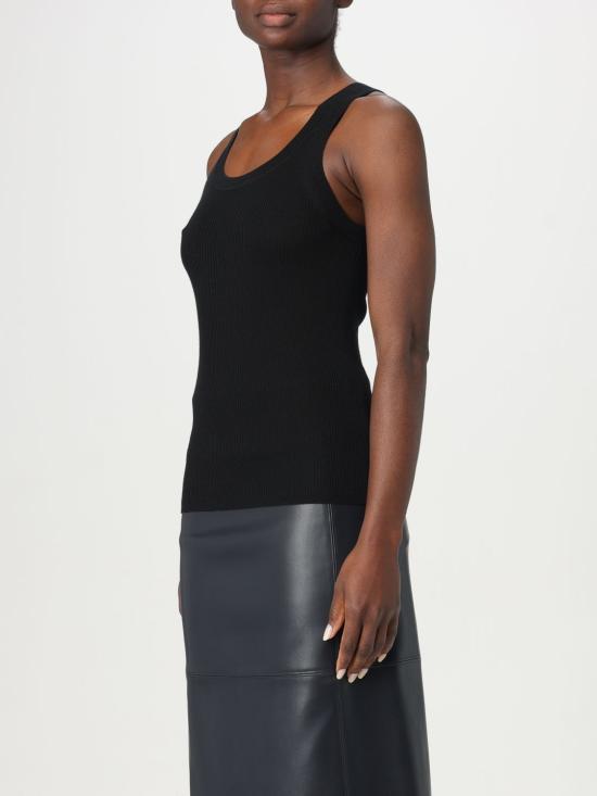 25FW 막스마라 민소매 티셔츠 2511361021600 008 Black - MAX MARA