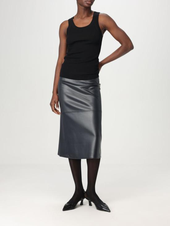 25FW 막스마라 민소매 티셔츠 2511361021600 008 Black - MAX MARA