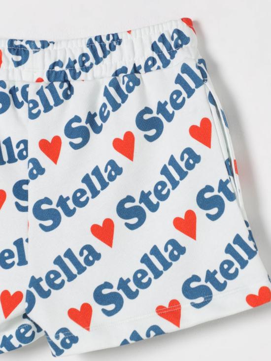 25SS [키즈] 스텔라 맥카트니 쇼츠/버뮤다 TW6E29Z2533 101MC White - STELLA MCCARTNEY