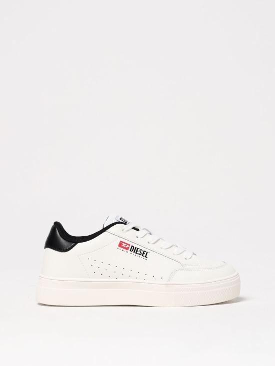 25SS [키즈] 디젤 스니커즈 BC0562P6325 H1527 White