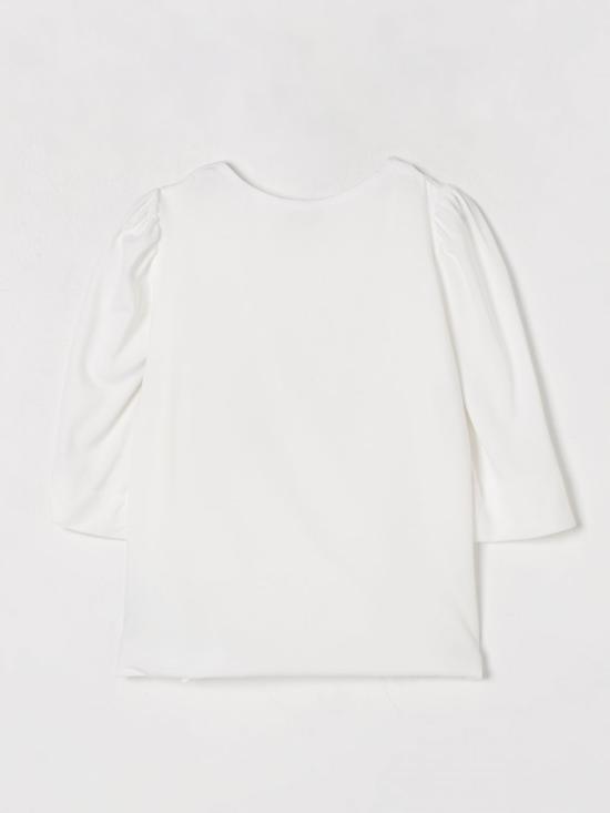 25FW [키즈] 모나리자 티셔츠 71E6015211 0190 White - MONNALISA