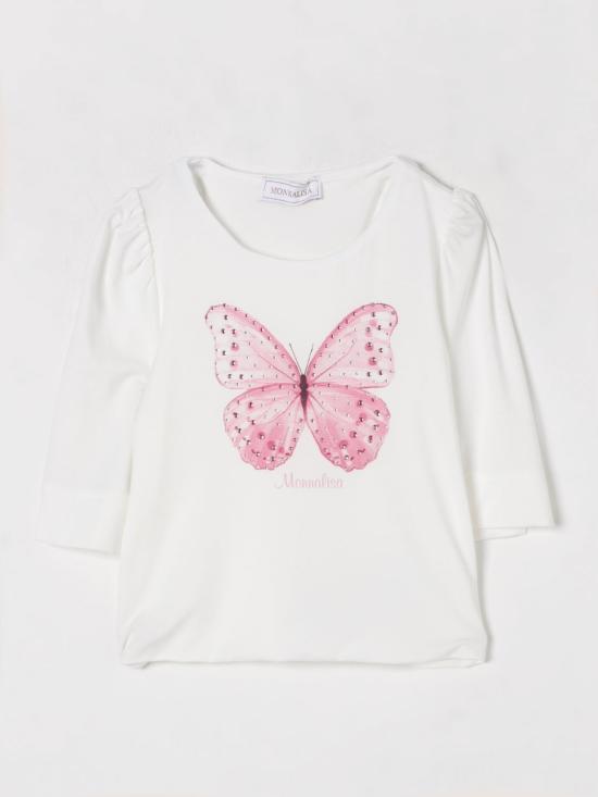 25FW [키즈] 모나리자 티셔츠 71E6015211 0190 White