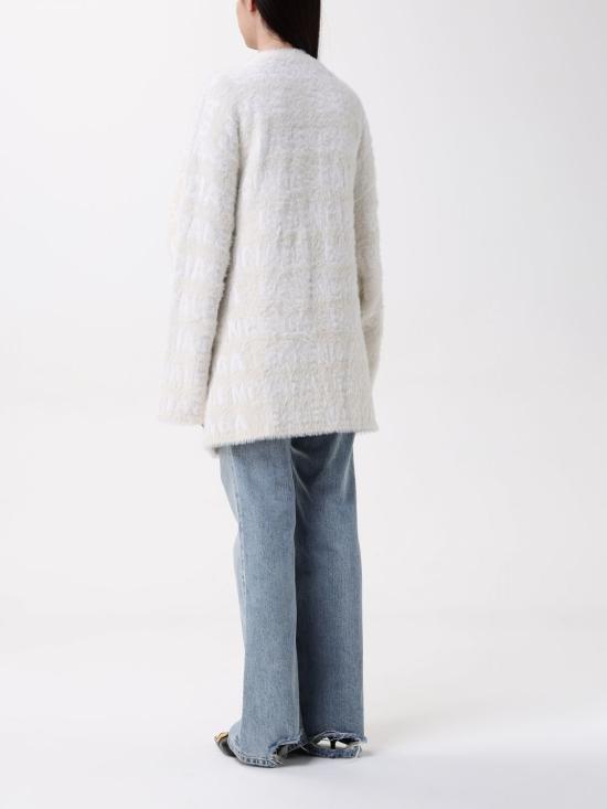 25SS 발렌시아가 스웨터 769146 T6230 9002 Yellow Cream - BALENCIAGA