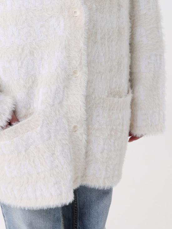 25SS 발렌시아가 스웨터 769146 T6230 9002 Yellow Cream - BALENCIAGA