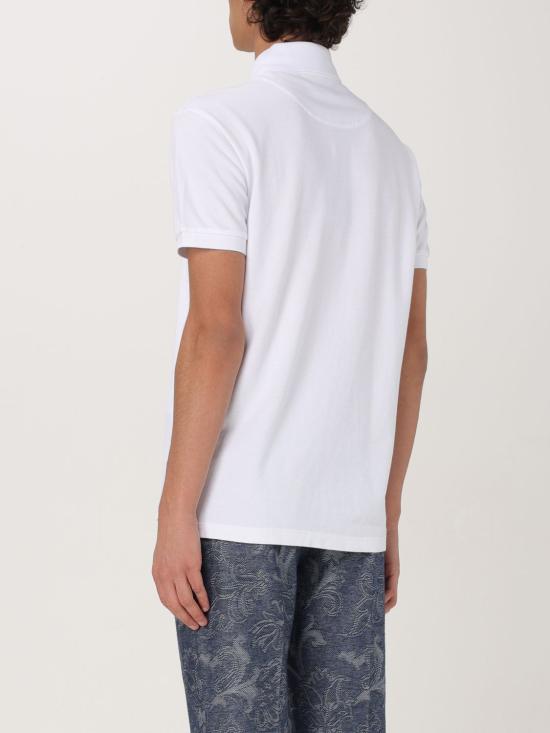 25FW 에트로 폴로 티셔츠 MRMD0005AC274 W0800 White - ETRO