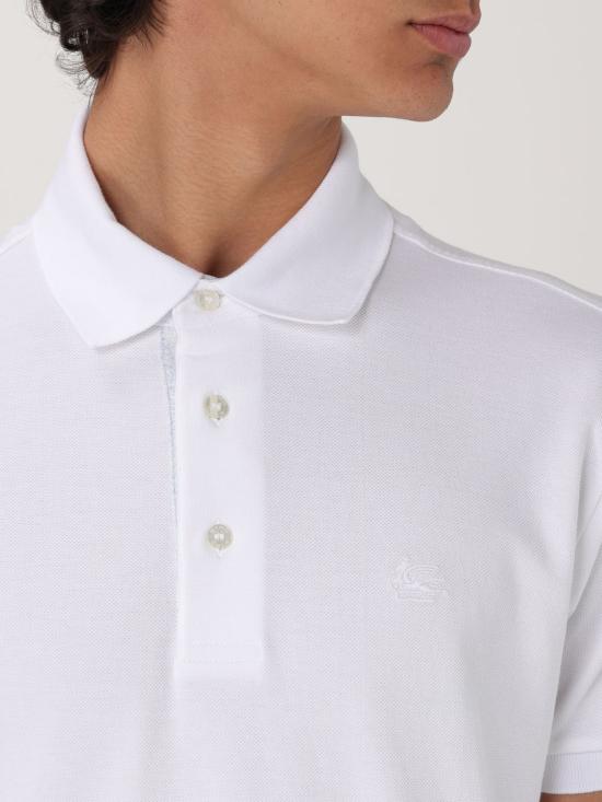 25FW 에트로 폴로 티셔츠 MRMD0005AC274 W0800 White - ETRO