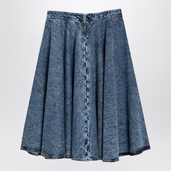 24FW 알라이아 스커트 AA9J05446T535DE Blue