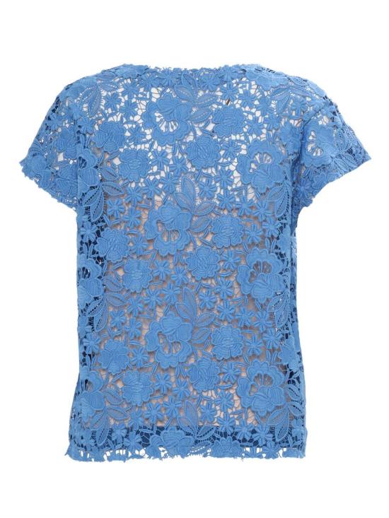 25SS 파로쉬 긴팔 티셔츠 PEONIA D313075 046 233837 BLUE - PAROSH