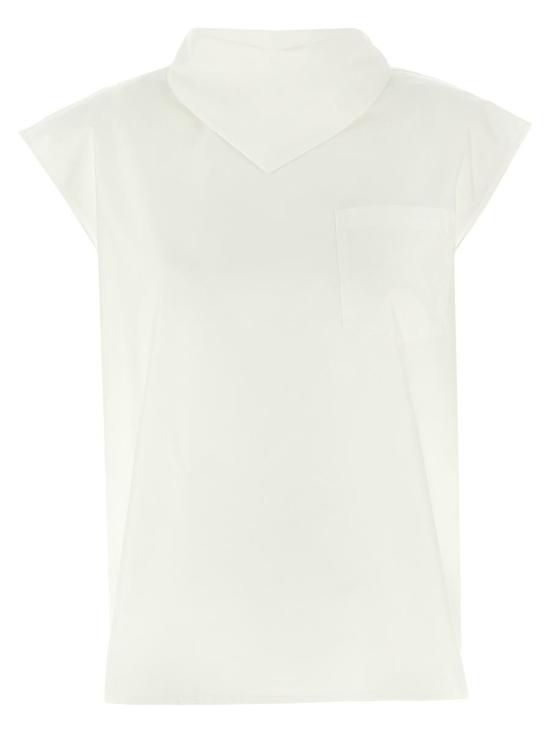 25SS 파비아나 필리피 긴팔 티셔츠 TPD275F735D650D650 WHITE