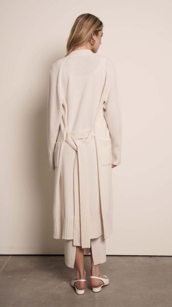  파렌테지 라운지 웨어 롱 캐시미어 더스터 - PARENTEZI