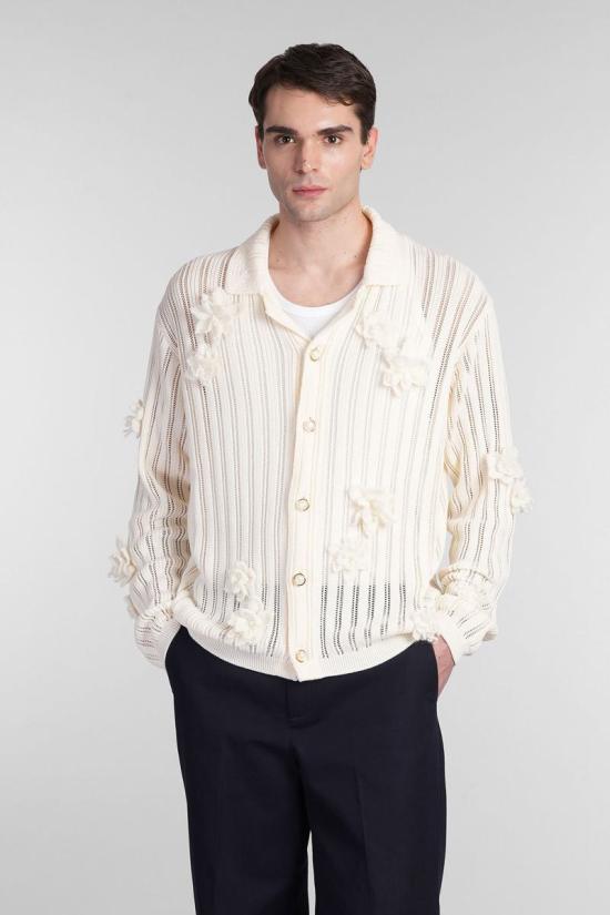 25SS 카사블랑카 긴팔 셔츠 412922 MS25 KW 900 Beige