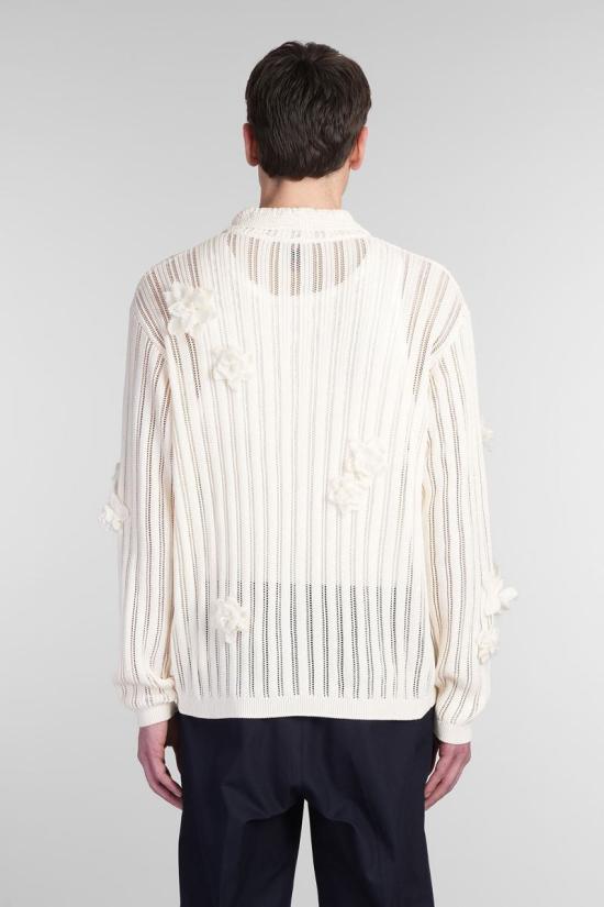 25SS 카사블랑카 긴팔 셔츠 412922 MS25 KW 900 Beige - CASABLANCA