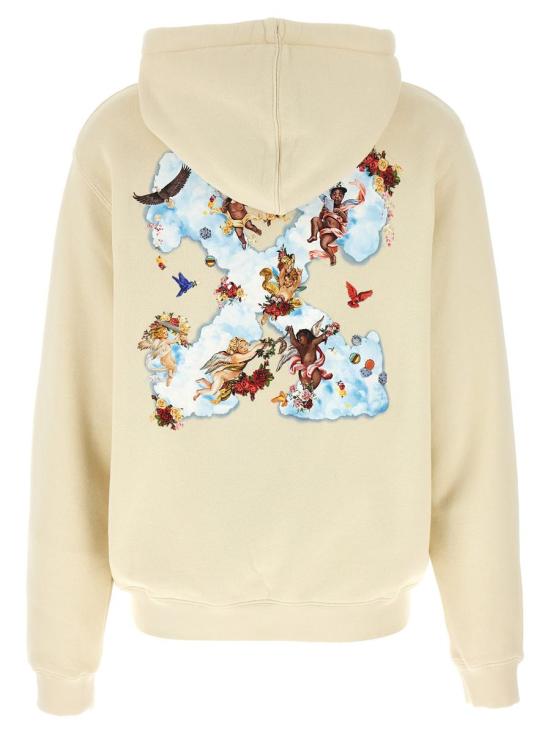 25SS 오프화이트 스웨터 OWBB035S25FLE0020B100B10 WHITE - OFF WHITE