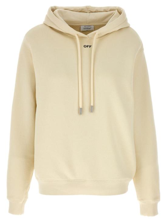 25SS 오프화이트 스웨터 OWBB035S25FLE0020B100B10 WHITE