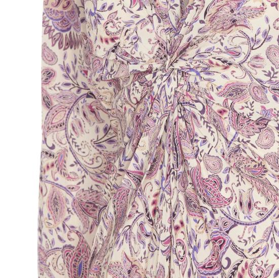 25SS 이자벨마랑에뚜왈 원피스 RO0726FA C1J02EECPE PURPLE - ISABEL MARANT ETOILE