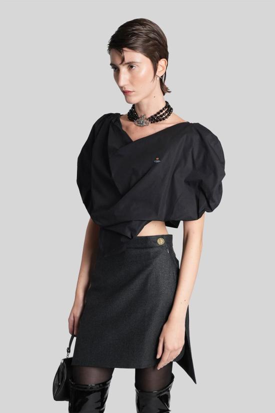 25FW 비비안웨스트우드 탑 412529 1505000J W009Q Black - VIVIENNE WESTWOOD