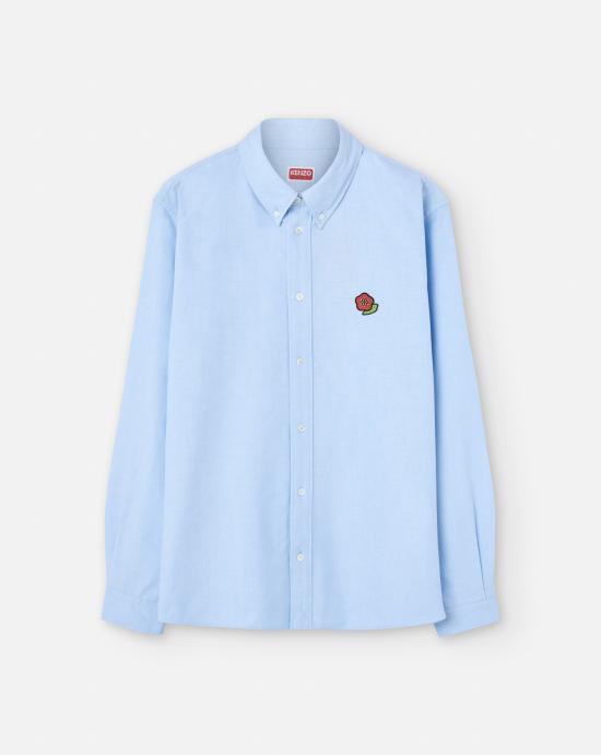  겐조 긴팔 셔츠 FF5 5CH410 9LO 64 SKY BLUE DOM