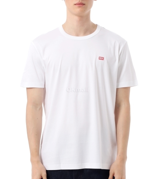 25SS 디젤 반팔 티셔츠 A148190SKAF100 WHITE DOM