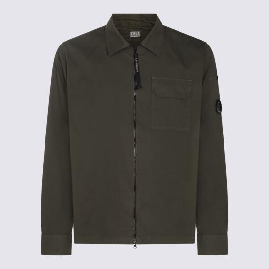 25SS 씨피 컴퍼니 자켓 18CMOS124A110143G683 IVY GREEN DOM