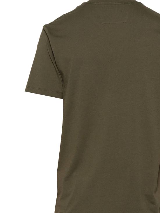 25SS 씨피 컴퍼니 반팔 티셔츠 18CMTS031A 005100W 683 IVY GREEN DOM - C.P. COMPANY