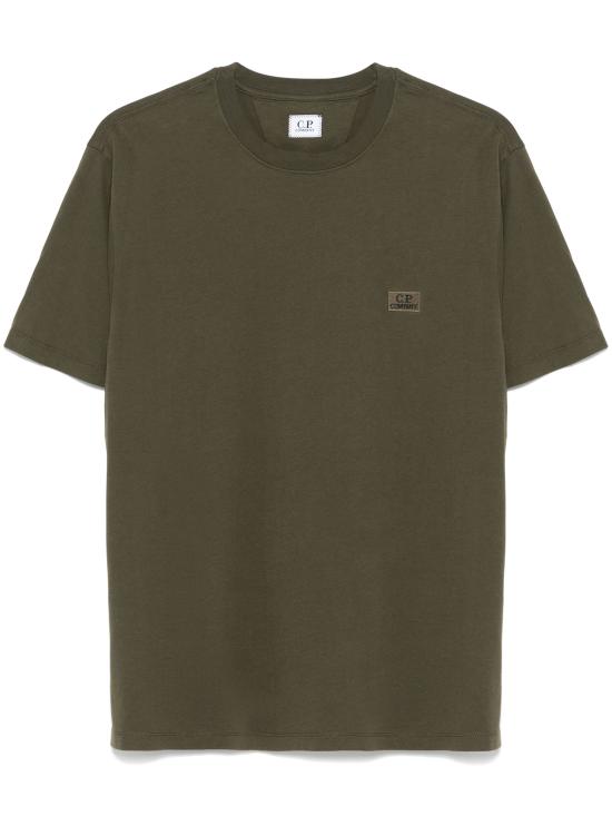25SS 씨피 컴퍼니 반팔 티셔츠 18CMTS031A 005100W 683 IVY GREEN DOM