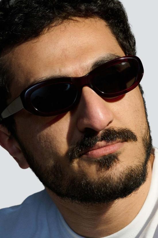  선 버디즈 안경 Sun Buddies 아세테이트 미우치아 마룬 - SUN BUDDIES