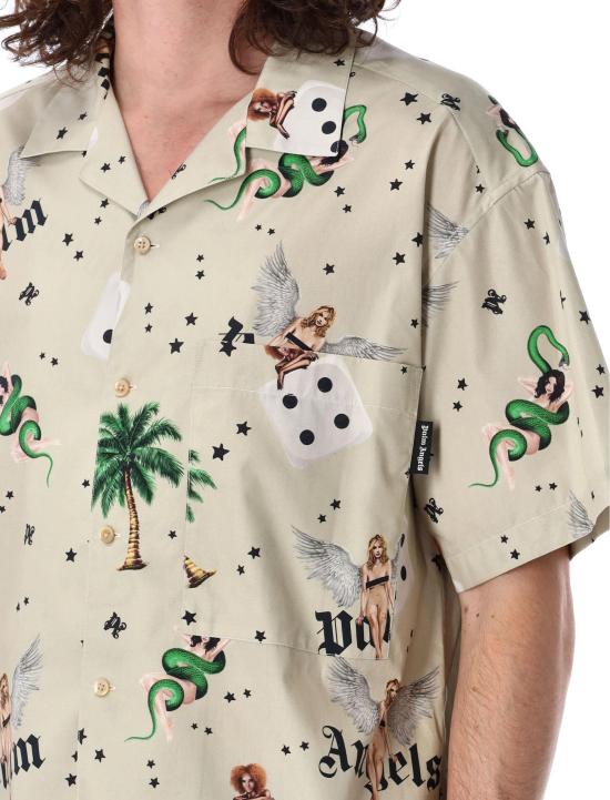 25SS 팜앤젤스 반팔 셔츠 PMGG00AS25FAB005 0B84 MULTICOLOR - PALM ANGELS