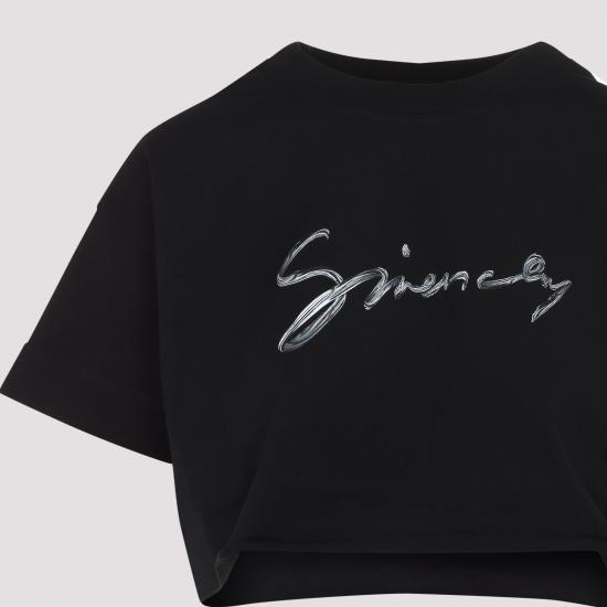 25SS 지방시 반팔 티셔츠 BW70C5P729 001 BLACK - GIVENCHY