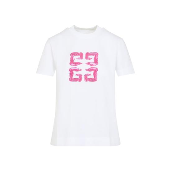 25SS 지방시 반팔 티셔츠 BW70ASP728 100 WHITE
